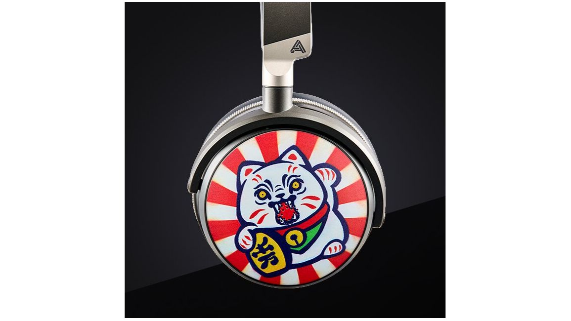 One of the new designs of the Audeze Maxwell 2 ReSkin earcup covers