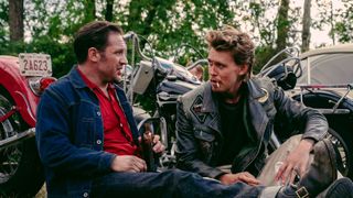 Tom Hardy and Austin Butler in The Bikeriders