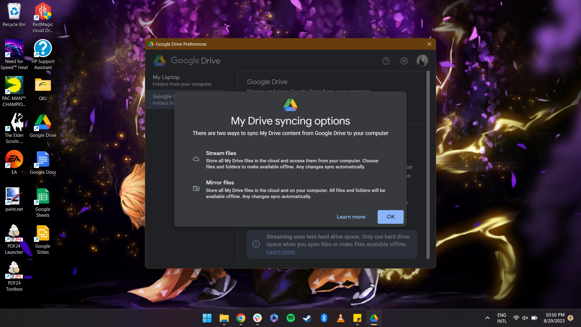 How to set up and use the Google Drive for Desktop app