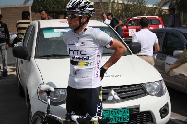 Mark Renshaw (HTC-Highroad) would swap silver for gold by the end of the day.