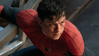 Tom Holland as Spider-Man in "Spider-Man: No Way Home."