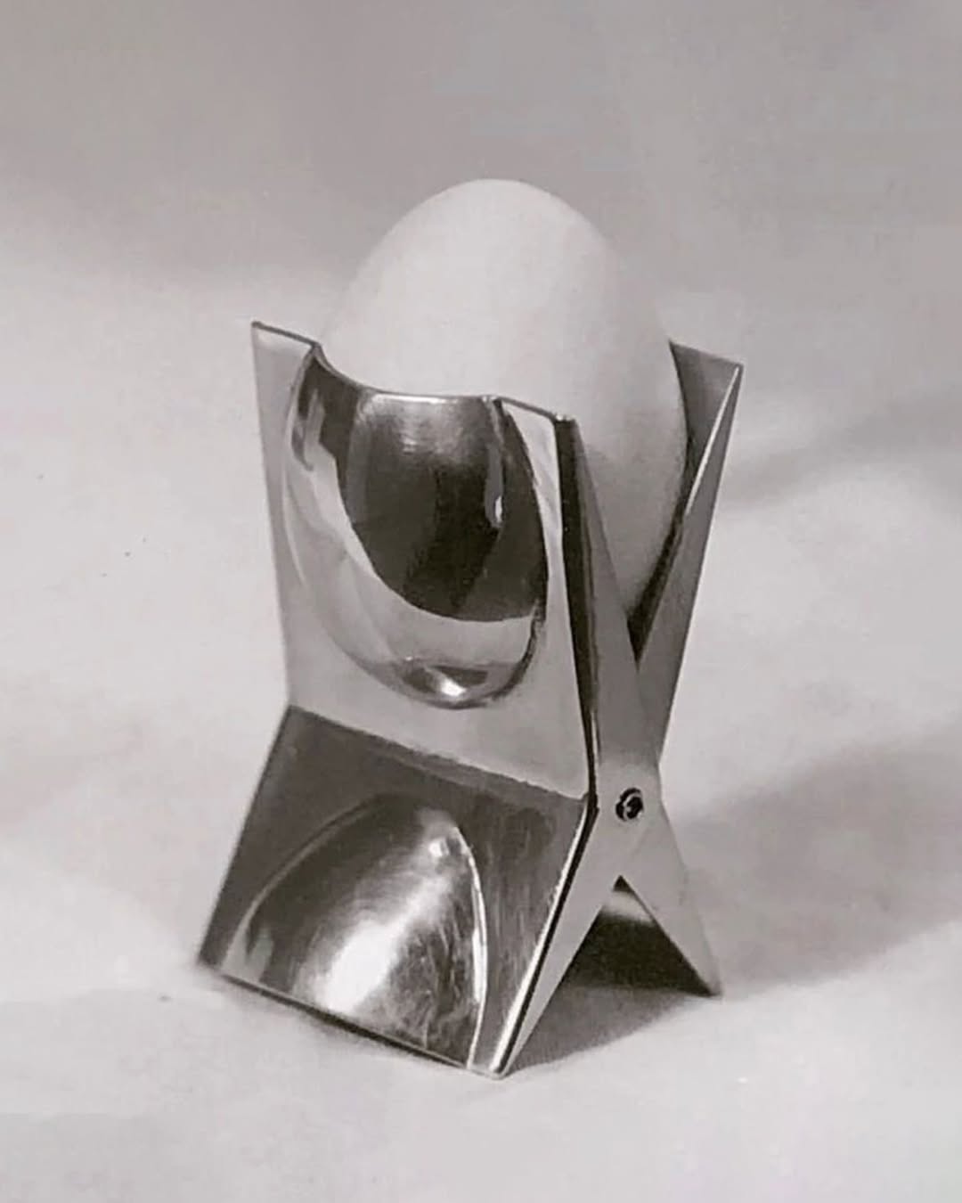 Alessi stainless steel egg cup