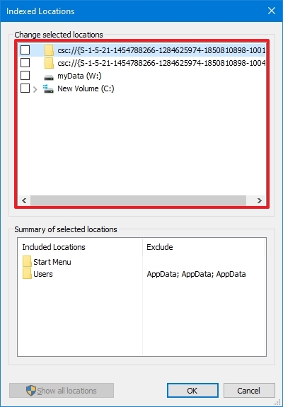 Windows 10 disable indexer to improve performance