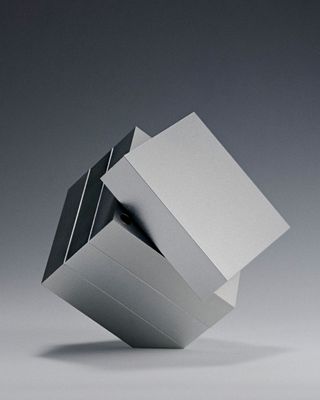 Aluminium cube cannabis grinder