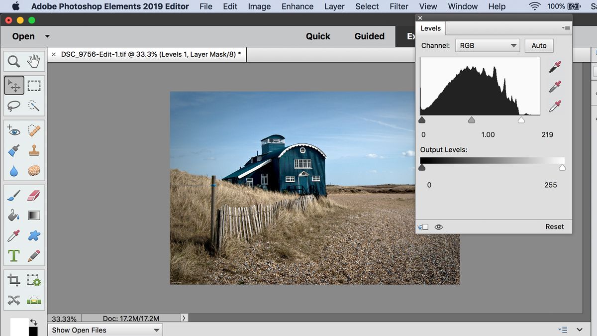 Photoshop Elements 2019 review: Expert mode