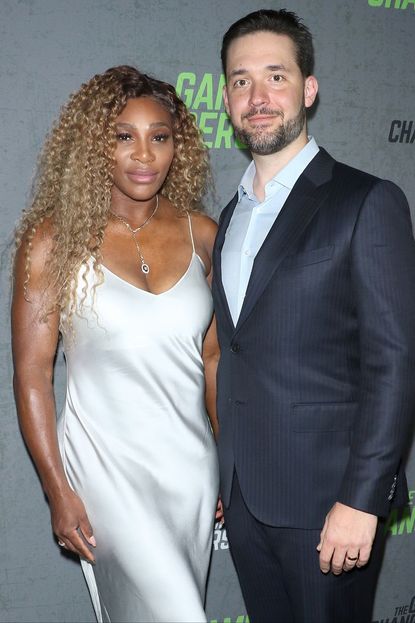 Serena Williams and Alexis Ohanian