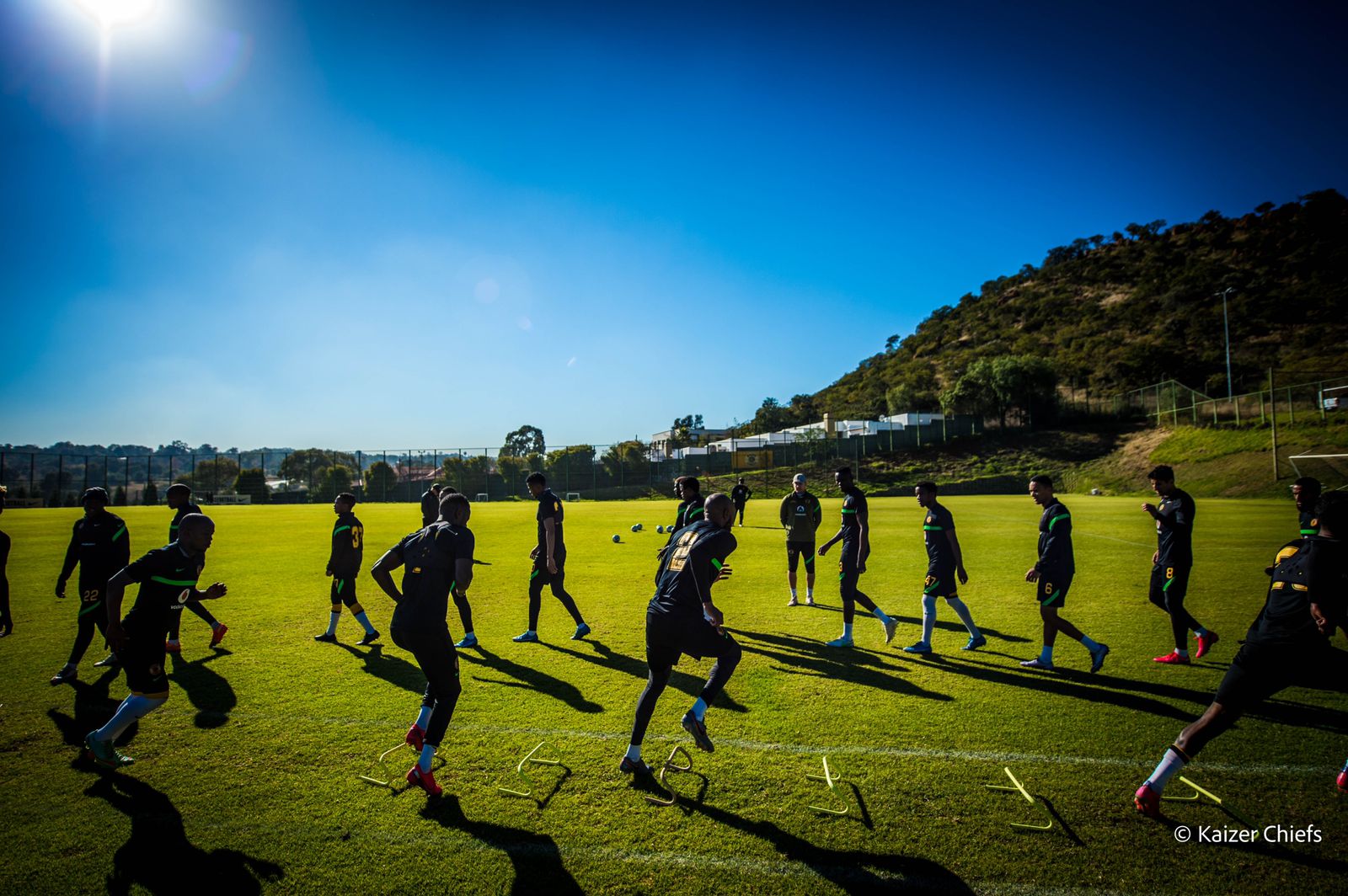 Kaizer Chiefs training session