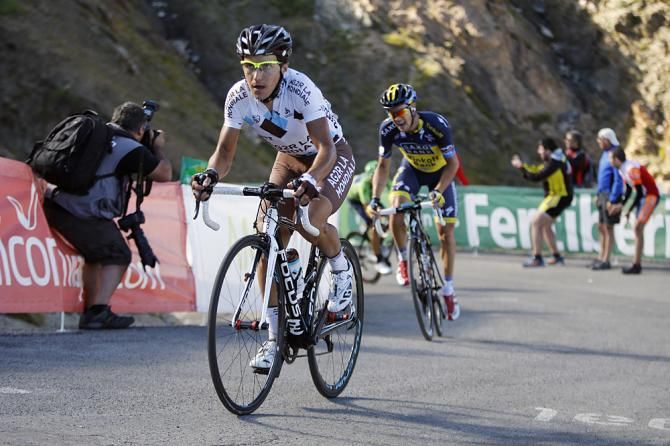 Pozzovivo was aggressive on the climb again
