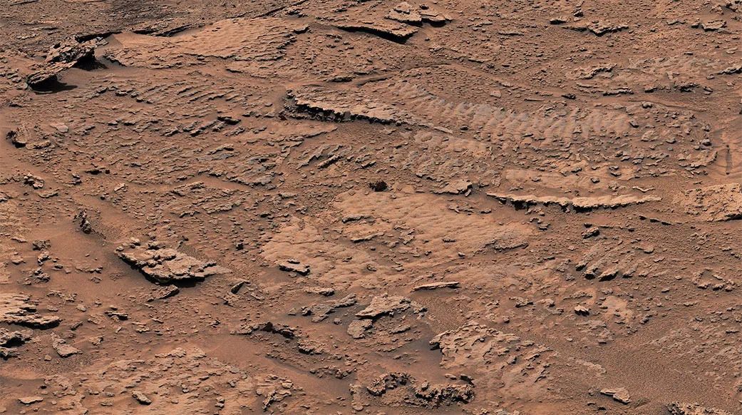 Curiosity Mars rover discovers evidence of ripples from ancient Red Planet lake