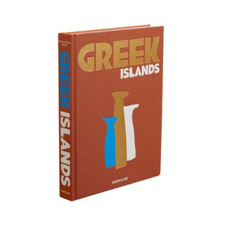 A coffee table book on the Greek islands
