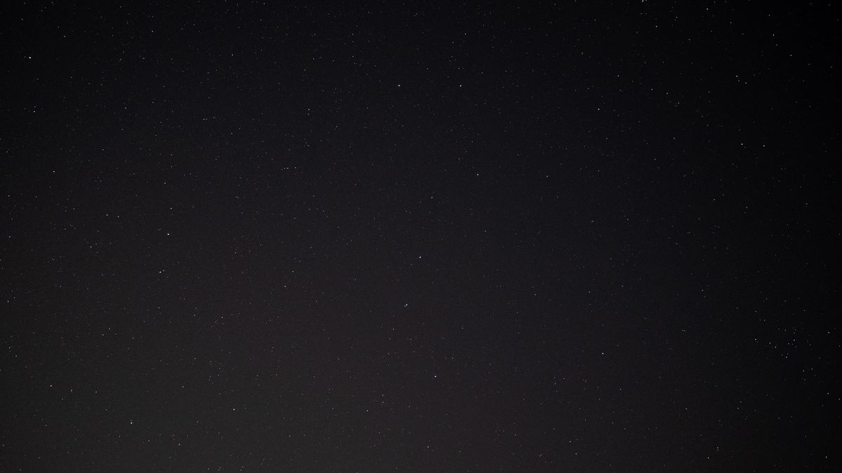 The Big Dipper in the night sky.