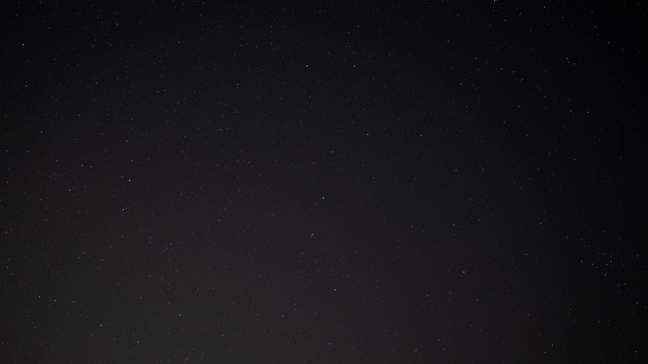 The Big Dipper in the night sky