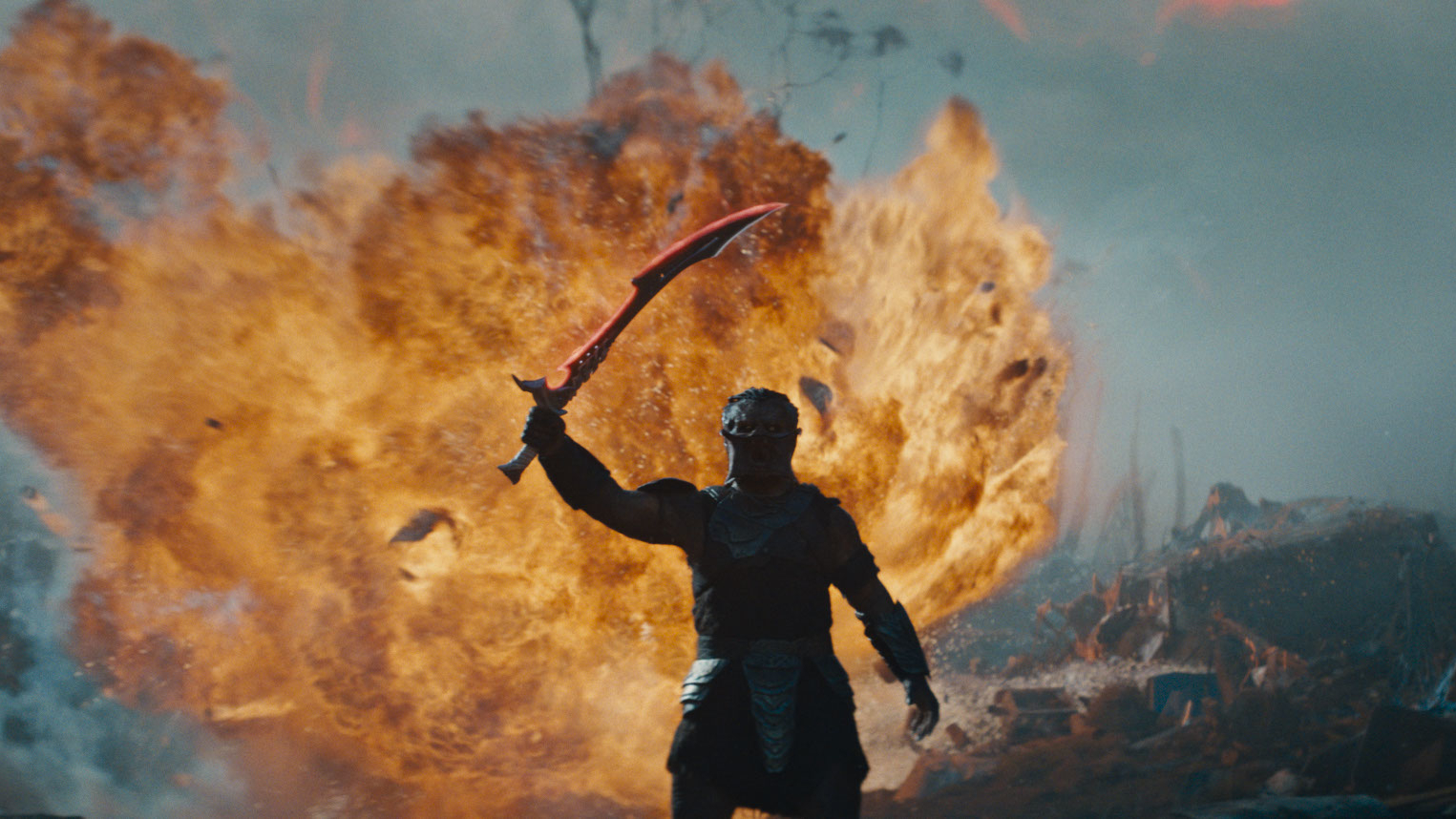 A scene from 20th Century Studios' PREDATOR: BADLANDS film. Photo courtesy of 20th Century Studios. © 2025 20th Century Studios. All Rights Reserved.