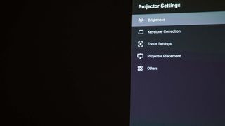 Xgimi Horizon Pro projector screen sample image