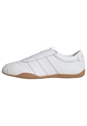 Adidas Women's Grand Court Low Slip On, Whitewhitegum, 6