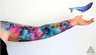 Watercolour tattoo