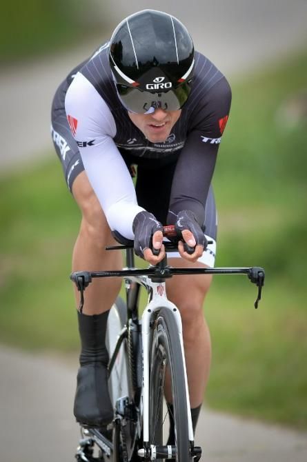Kristof Vandewalle on his way to a third Belgian ITT title