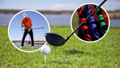 Three examples of the 7 steps you can take to add distance to your driver, including overspeed training, spin control and setup adjustments