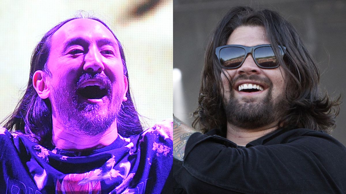 Steve Aoki and Adam Lazzara