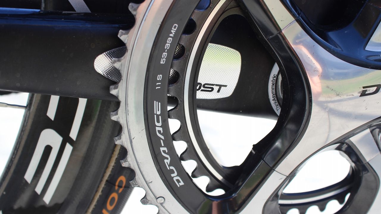 The 9100 series crankset should arrive in time for the spring