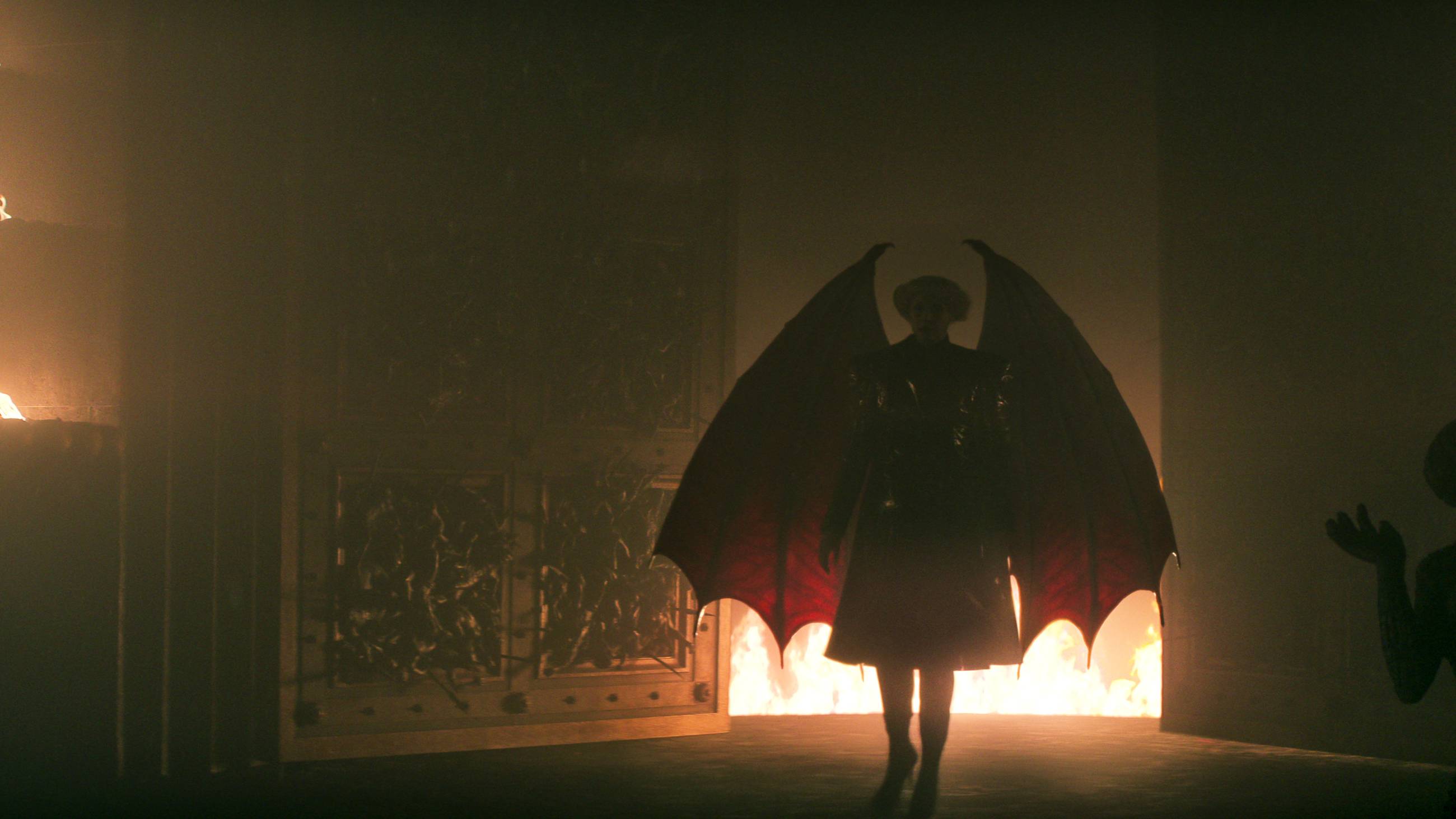 Gwendoline Christie as Lucifer in The Sandman season 2
