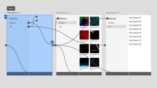 A screengrab showing prototyping in Adobe XD, one of the best UI prototyping tools