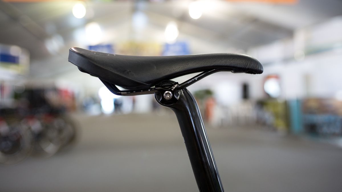 A look at the profile of the saddle