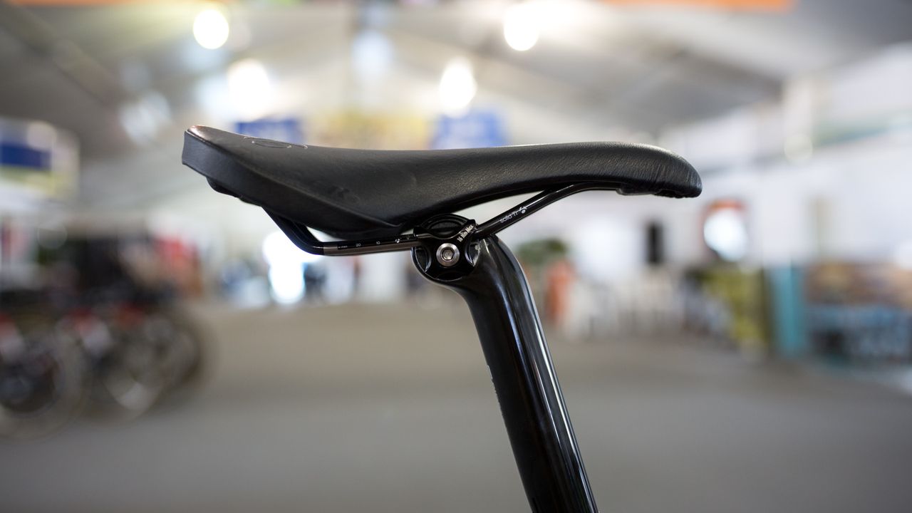A look at the profile of the saddle