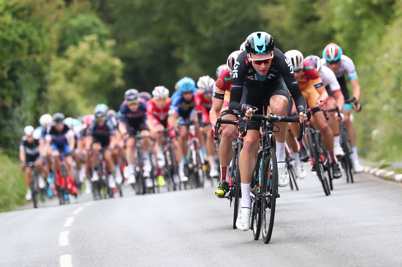 Upping the tempo at the British national championship road race