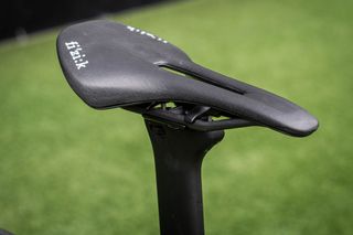 Fizik Vento Argo saddle fitted to Jonas Vingegaard's Cervelo S5