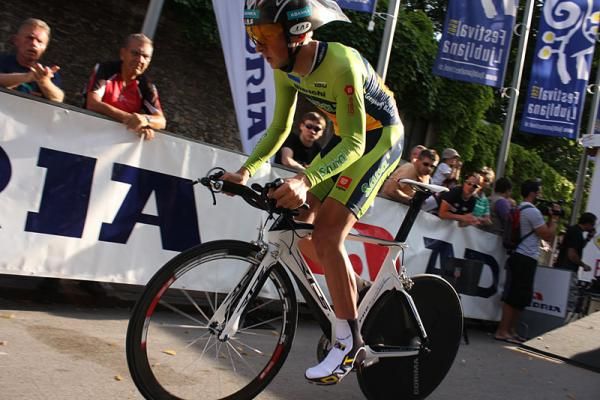 This racer stands up for a little more power