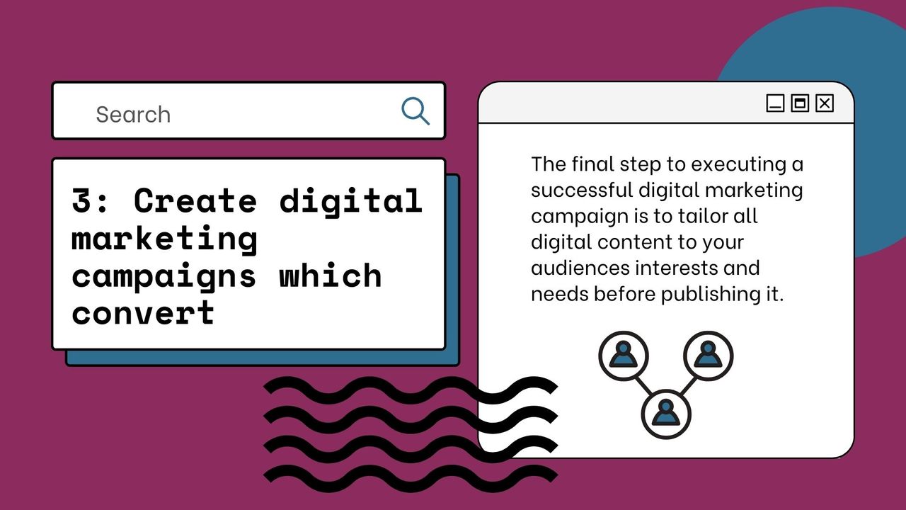 Create digital marketing campaigns which convert