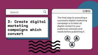 Create digital marketing campaigns which convert