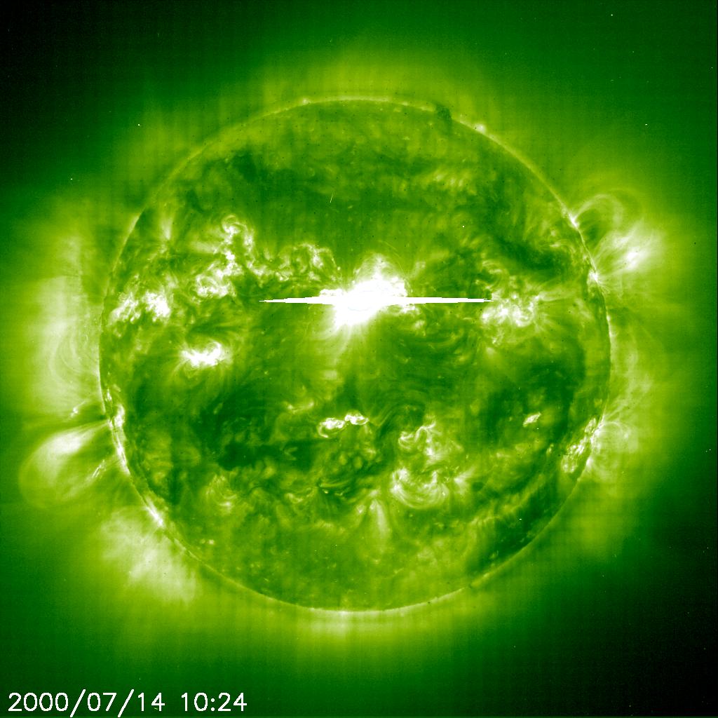 Bastille Day Solar Flare