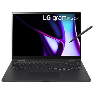 Front facing view of the LG Gram Pro 16 2-in-1