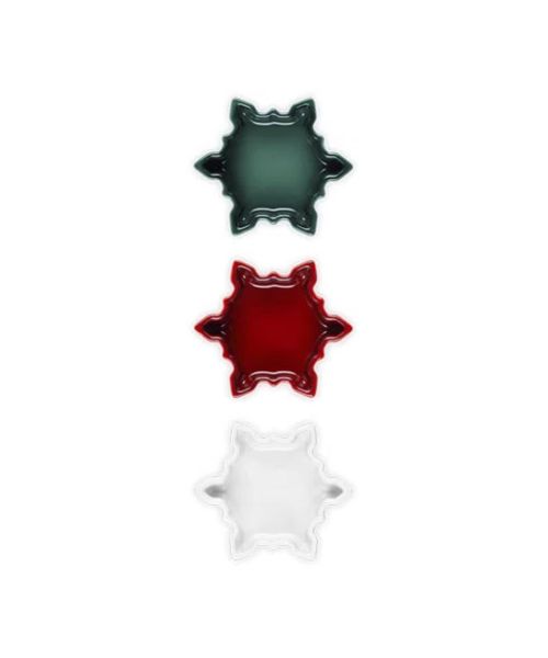Snowflake Mini Bowl, Set of 3