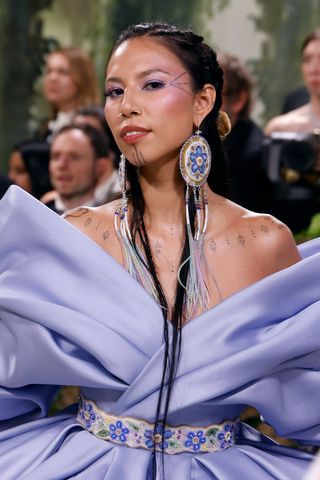 Quannah Chasinghorse at the 2024 Met Gala