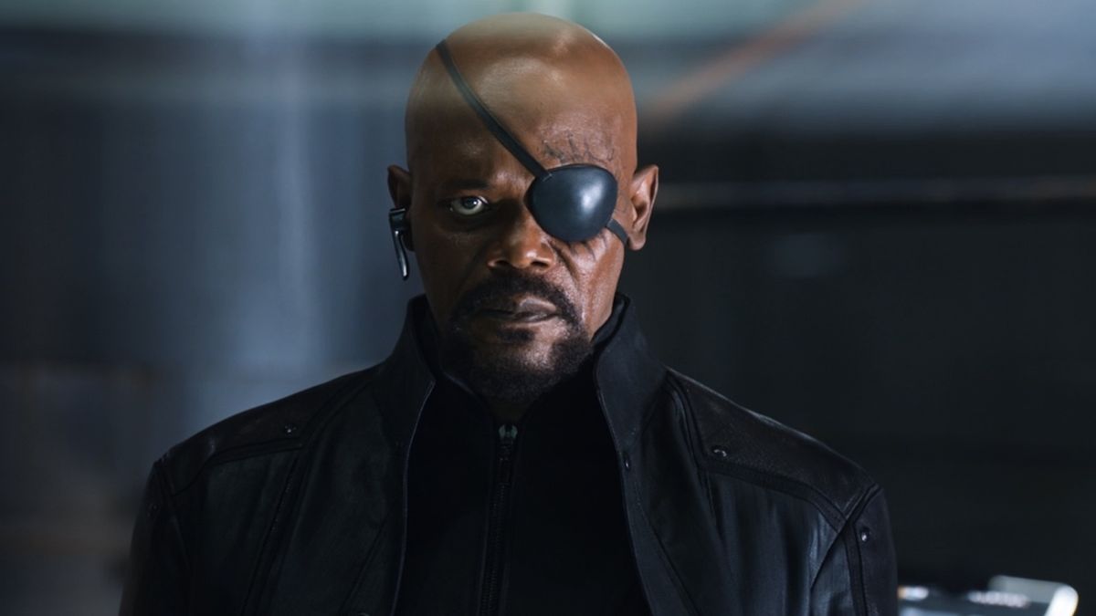 Samuel L. Jackson as Nick Fury in The Avengers