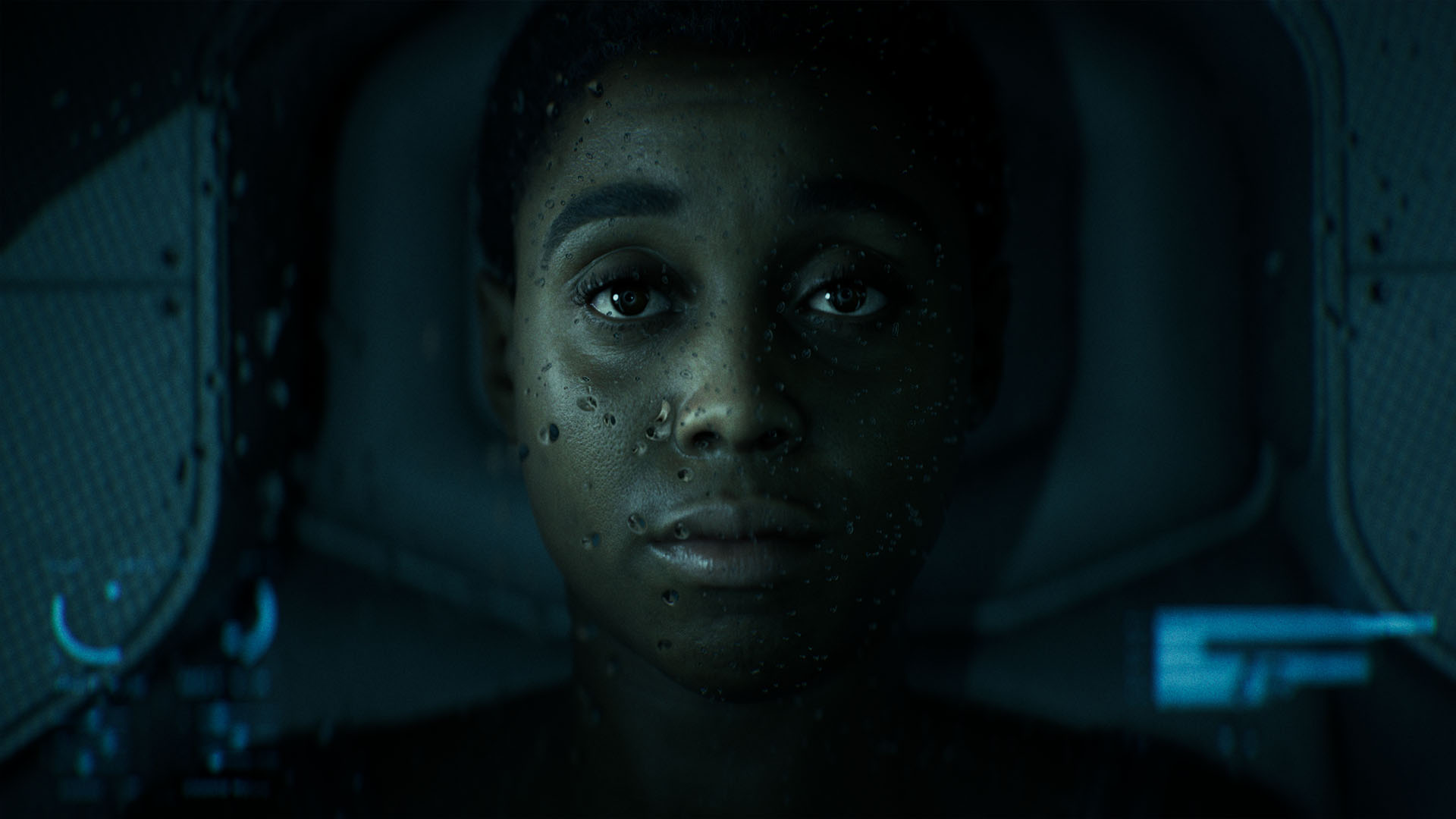 Screenshot from the 2026 space horror game "Directive 8020".