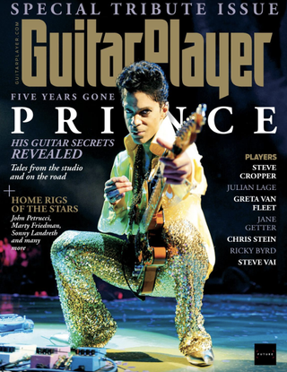 The cover of Guitar Player&#039;s July 2021 issue