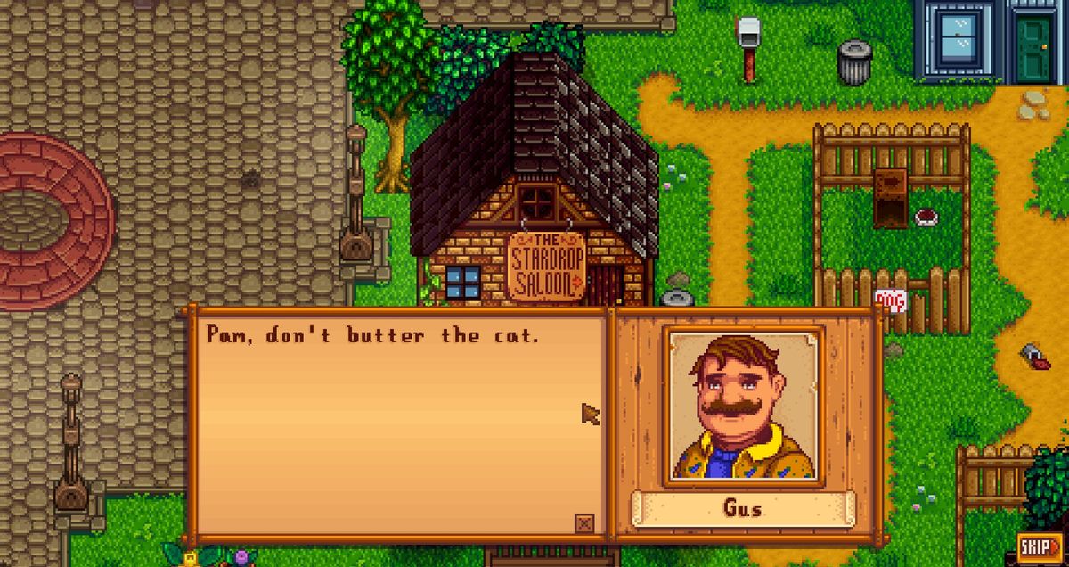 Stardew Valley: Jorts and Jean the Helper Cats mod