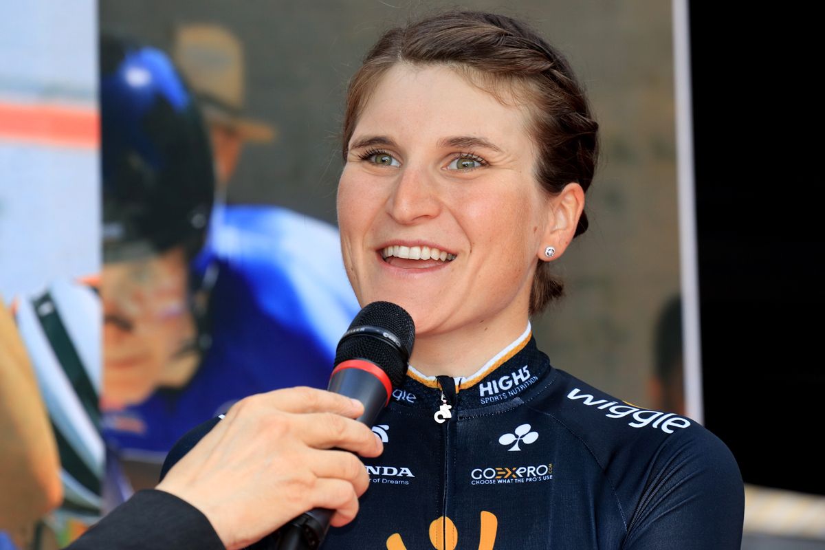 Elisa Longo Borghini is the home favourite