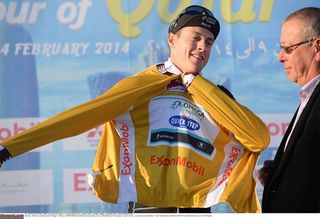 Terpstra retains lead after Qatar time trial