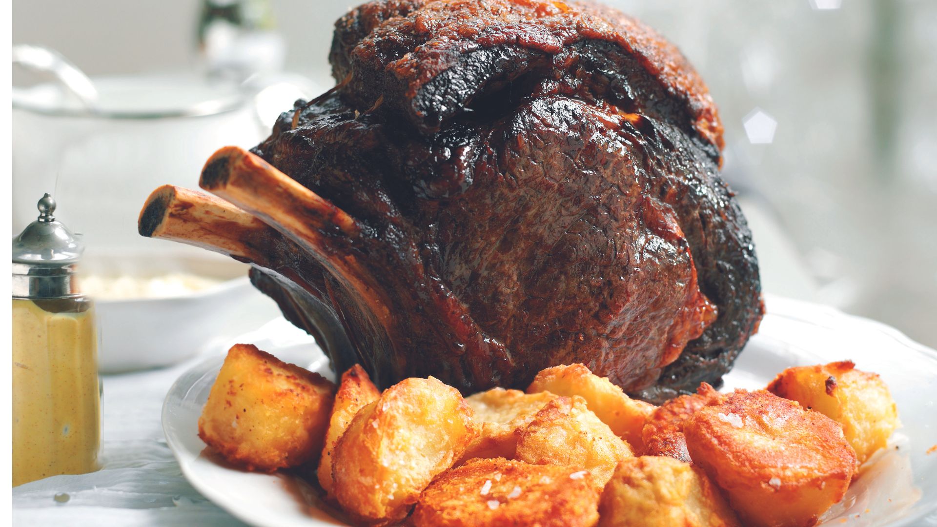 Roast Rib of Beef with Red Wine Gravy - one of woman&home's Sunday lunch idea recipes