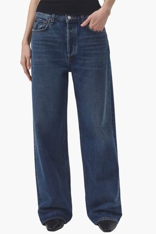 Low Slung Baggy Organic Cotton Jeans