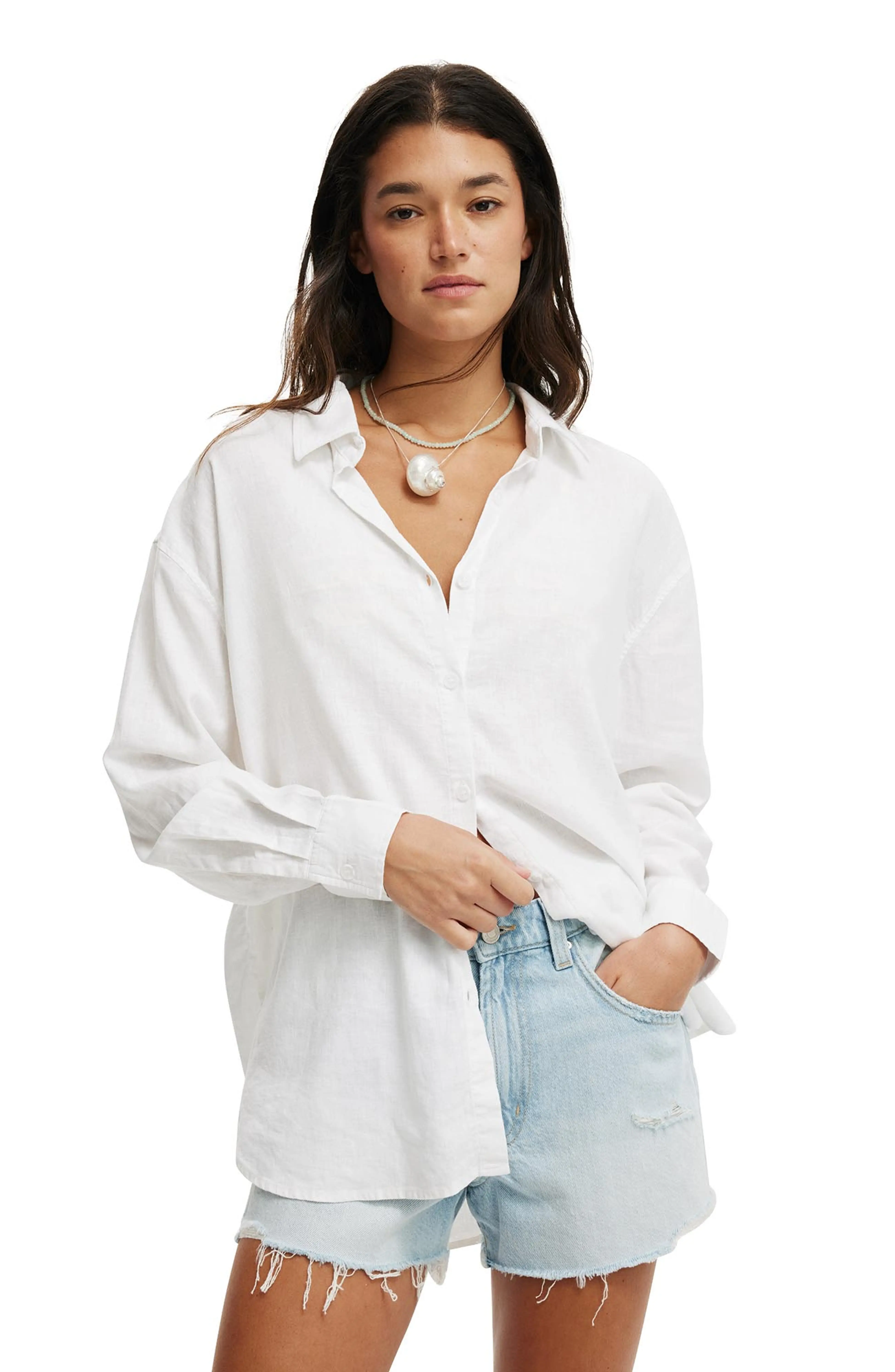 Cotton On, Women's Haven Long Sleeve Shirt (Was $50)