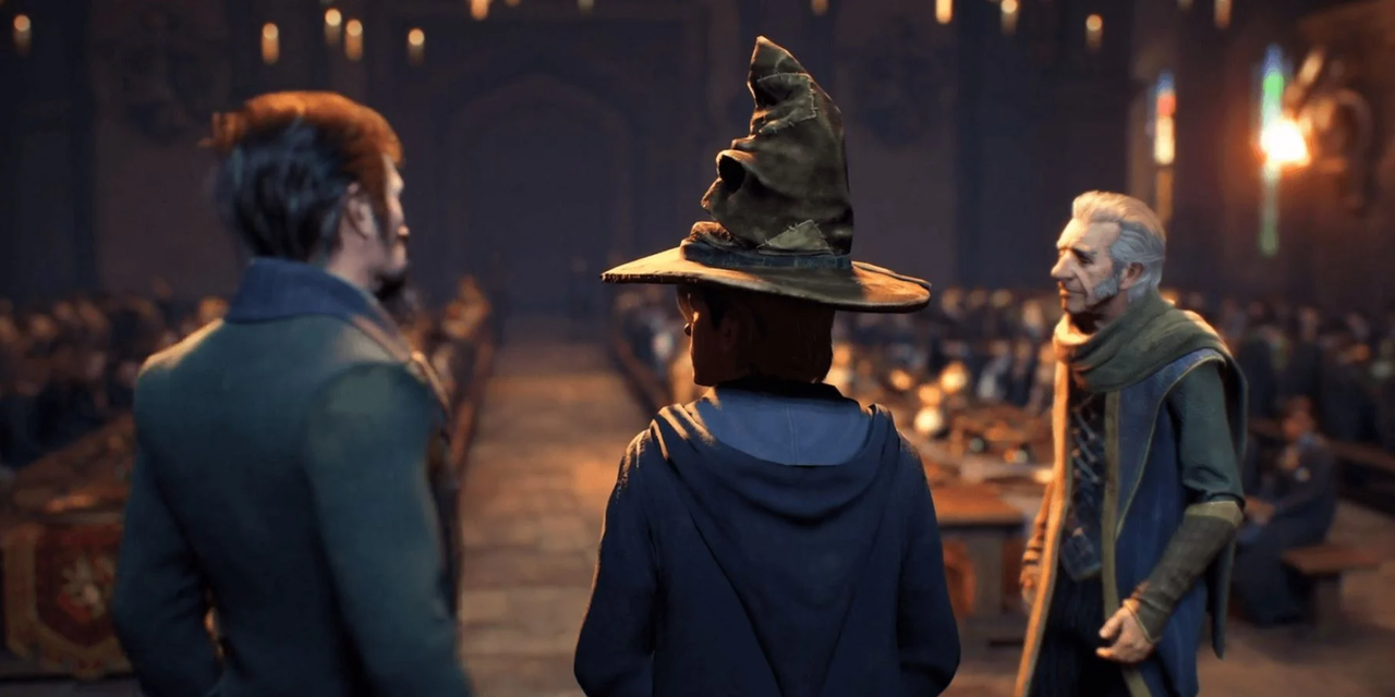 Hogwarts Legacy running on PS5 and Xbox Series X