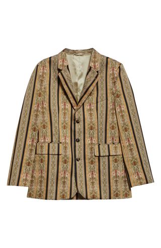 Floret Brocade Sport Coat