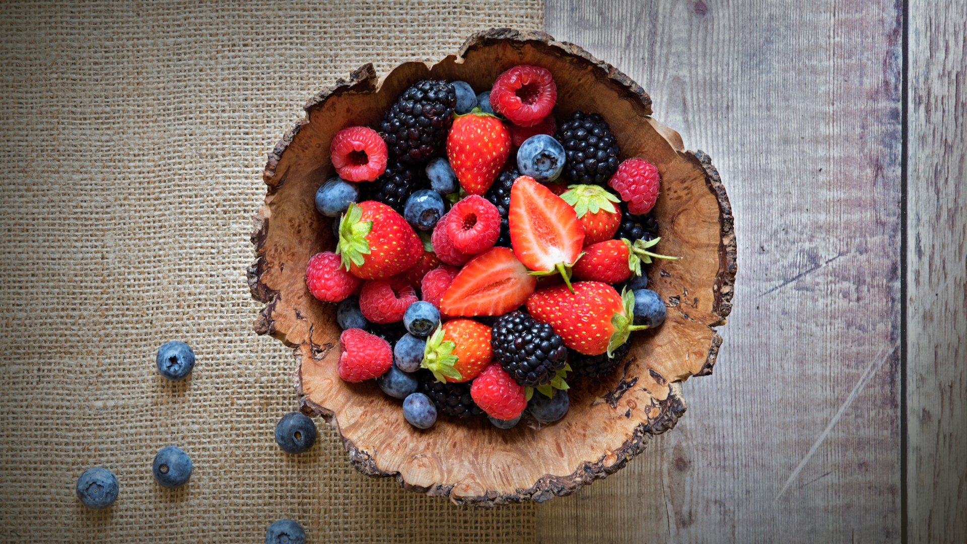 bowl of berries