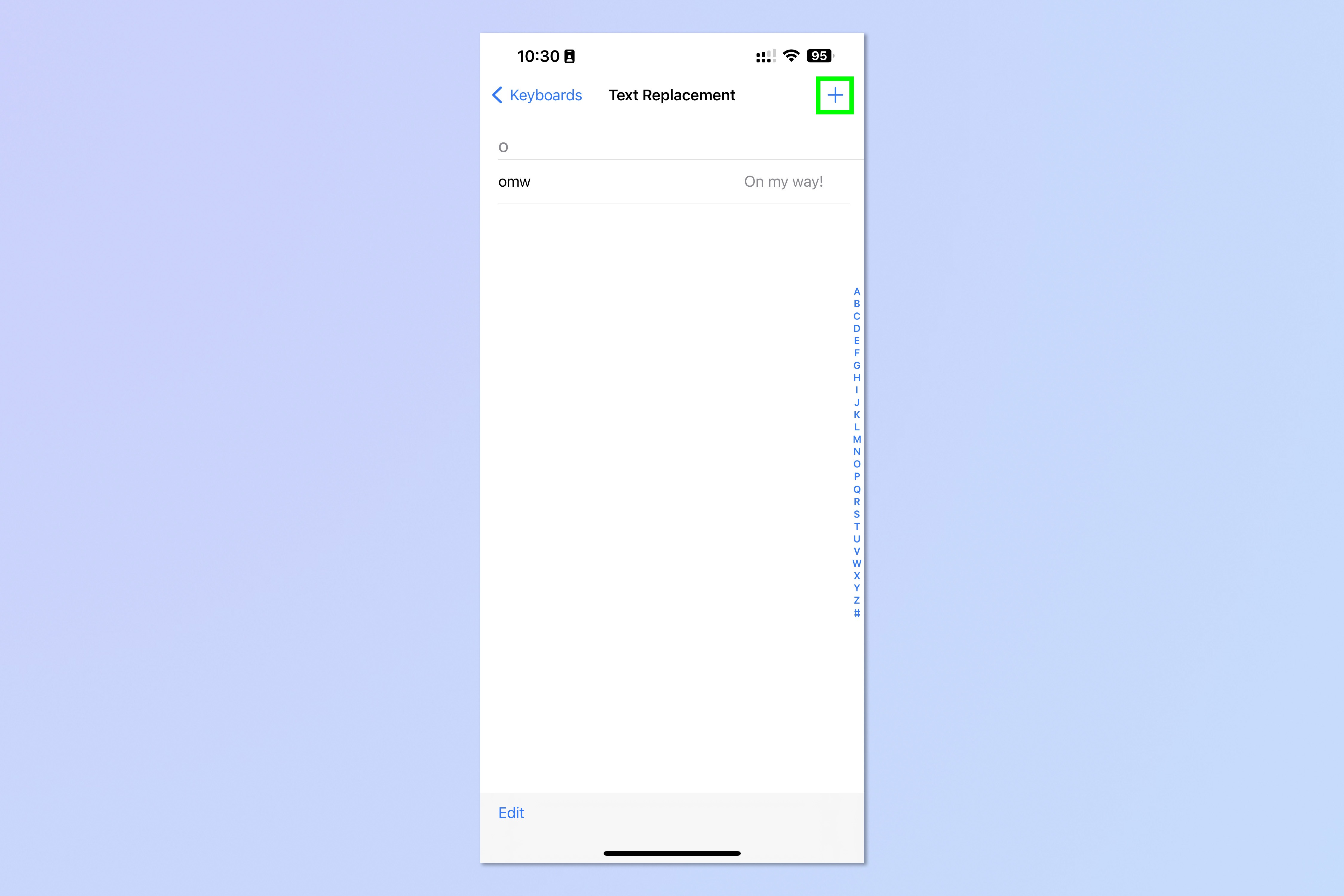 Снимок экрана, показывающий шаги, необходимые для ввода логотипа Apple на устройствах Apple.